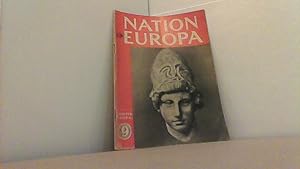 Bild des Verkufers fr Nation Europa. II. Jahrgang 1952, Heft 9. zum Verkauf von Antiquariat Uwe Berg