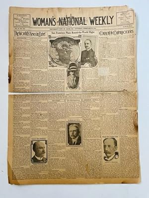 1914 Women's Suffrage Newspaper as Groups Coalesced Around the Cause