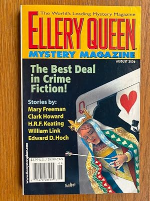 Imagen del vendedor de Ellery Queen Mystery Magazine August 2006 a la venta por Scene of the Crime, ABAC, IOBA