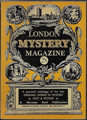 Seller image for LONDON MYSTERY Magazine: Number Twenty-Eight (28) (March, Mar. 1956) for sale by Books from the Crypt