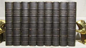 Works of Ben Jonson. 9 vols, green half morocco, engraved portrait, 1875.