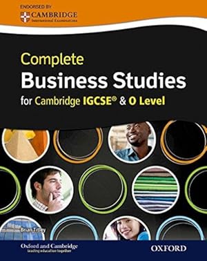 Immagine del venditore per Complete Business Studies for Cambridge IGCSE and O Level with CD-ROM venduto da WeBuyBooks