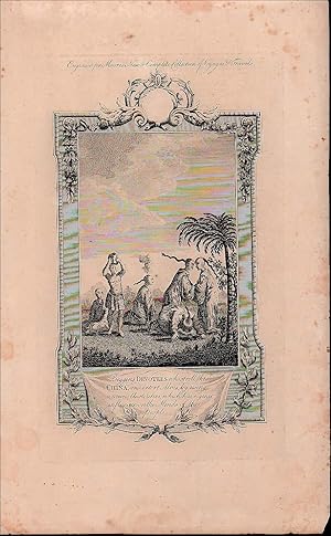 Bild des Verkufers fr Begging Devotees who stroll thro' China, and extort alms, by using various austerities, which have great influence on the minds of the people. [caption title] zum Verkauf von Asia Bookroom ANZAAB/ILAB