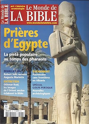 Prières d'Égypte : la piété populaire au temps des pharaons