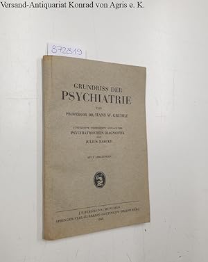 Grundriss der Psychiatrie. 15. verb. Aufl. der "Psychiatrischen Diagnostik" von Julius Raecke: