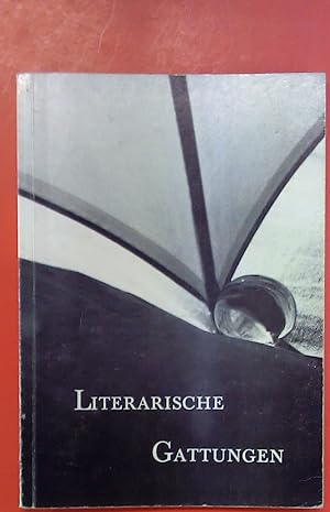 Seller image for Einfhrung in die literarischen Gattungen. 7. Auflage. for sale by biblion2