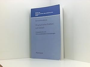 Biographisches Erzählen auf Jiddisch: Grammatische und diskursanalytische Untersuchungen (Beiheft...
