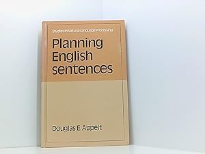 Planning English Sentences (Studies in Natural Language Processing)