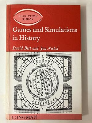 Imagen del vendedor de Games and Simulations in History. a la venta por Plurabelle Books Ltd