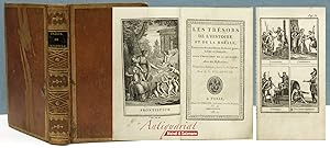 Bild des Verkufers fr Les Trsors de l'Histoire et de la Morale. Extraits des meilleurs Auteurs grecs, latins et francais, pour l'Education de la Jeunesse, avec des Rflexions; cinquime Edition, orne de 60 figures. zum Verkauf von Antiquariat MEINDL & SULZMANN OG