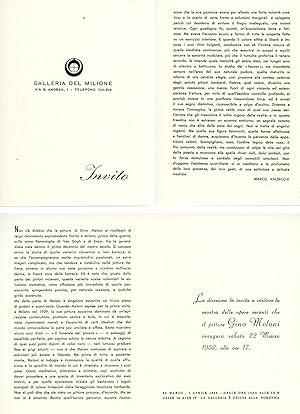 Imagen del vendedor de Gino Meloni a la venta por Studio Bibliografico Marini