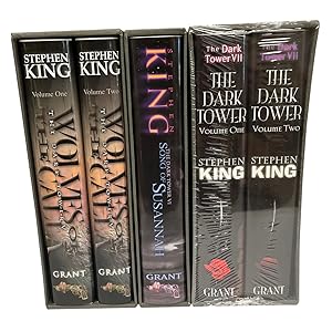 Seller image for Stephen King "The Dark Tower" Volumes V, VI, VII Signed Limited Edition No. 586, 3-Volume Matching Numbers Set for sale by veryfinebooks