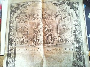 Carte generale de la monarchie francoise, Contenant l'histoire militaire, Depuis Clovis premier R...