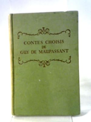 Bild des Verkufers fr Contes Choisis de Guy De Maupassant zum Verkauf von World of Rare Books