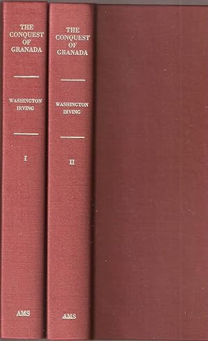 Bild des Verkufers fr A Chronicle of the Conquest of Granada. From the Mss. of Fray Antonio Agapida. In 2 Bnden (Two Volumes) zum Verkauf von Antiquariat Andreas Schwarz
