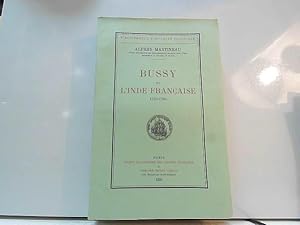 Bild des Verkufers fr Bussy Et L'inde Francaise (1720-1785). zum Verkauf von JLG_livres anciens et modernes