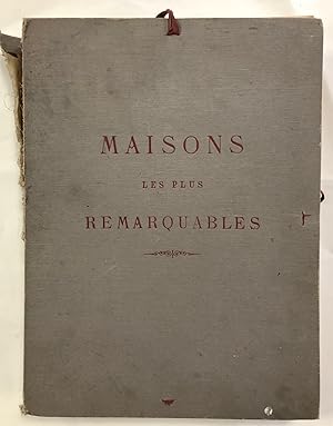 Maisons les plus remarquables construites à Paris de 1905 à 1914