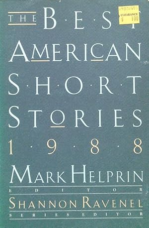 Seller image for The Best American Short Stories 1988 for sale by Librodifaccia
