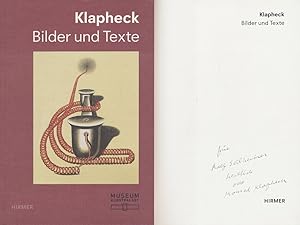 Seller image for Klapheck. Bilder und Texte. for sale by Antiquariat Lenzen