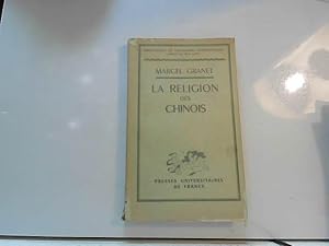 Bild des Verkufers fr La religion des chinois zum Verkauf von JLG_livres anciens et modernes