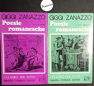 Zanazzo Giggi, Poesie romanesche (2 voll.), Avanzini e Torraca, 1968 - I