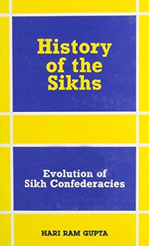 Bild des Verkufers fr History of the Sikhs Vol. 2: Evolution of Sikh Confederacies zum Verkauf von JLG_livres anciens et modernes