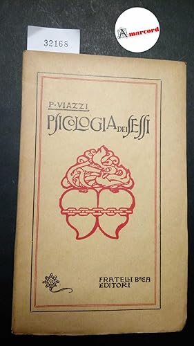 Viazzi Pio, Psicologia dei sessi, Bocca, 1940?