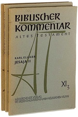 Seller image for Deuterojesaja. Teilband 1, Lieferungen 1-3: Kap. 40,1-26; 40,18-42,9; 41,17-42,9). for sale by Antiquariat Lehmann-Dronke