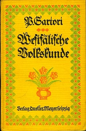 Seller image for Westflische Volkskunde. for sale by Emile Kerssemakers ILAB