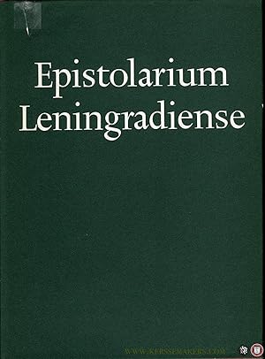 Bild des Verkufers fr Epistolarium Leningradiense - Het epistolarium van Leningrad zum Verkauf von Emile Kerssemakers ILAB