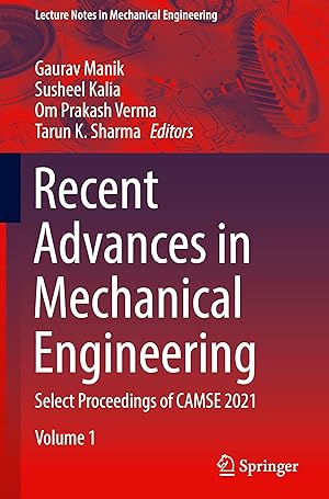 Seller image for Recent Advances in Mechanical Engineering for sale by moluna