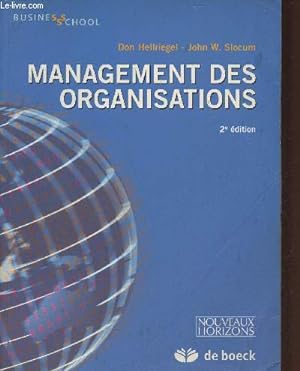 Bild des Verkufers fr Management des organisations zum Verkauf von Le-Livre
