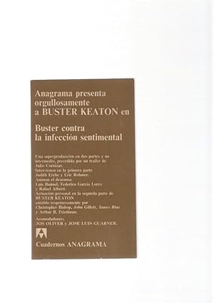 Seller image for Buster Keaton contra la infeccion sentimental for sale by El Boletin