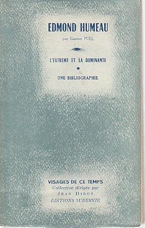 Imagen del vendedor de L'extrme et la dominante - Une bibliographie, a la venta por L'Odeur du Book