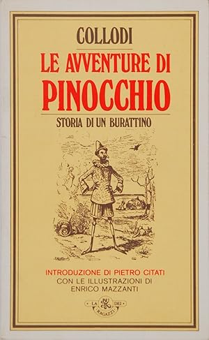 Bild des Verkufers fr Le avventure di Pinocchio. Storia di un burattino zum Verkauf von FABRISLIBRIS