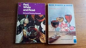 Seller image for Red, White and Rose: A Guide to Wine and Spirits (2 copies, 1st and 2nd editions) for sale by Le Plessis Books