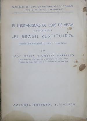 Bild des Verkufers fr El lusitanismo de Lope de Vega zum Verkauf von Librera Alonso Quijano