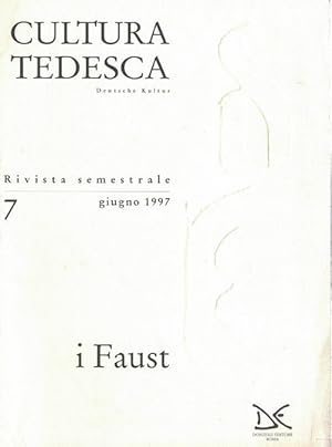 Bild des Verkufers fr I Faust. Rivista semestrale Cultura Tedesca, N. 7, giugno 1997. zum Verkauf von La Librera, Iberoamerikan. Buchhandlung