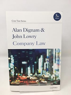 Company Law (Core Texts Series)