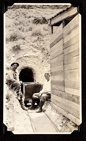 [Album of Prescott, Arizona mining photos and postcards.]