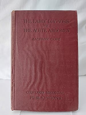 The Early Diagnosis of the Acute Abdomen