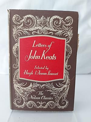 Seller image for Letters of John Keats for sale by Berkshire Rare Books