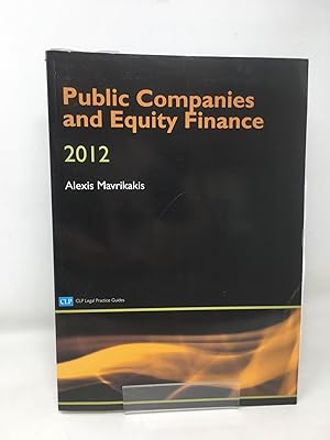 Public Companies and Equity Finance 2012