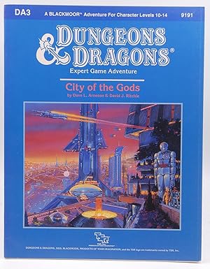 Bild des Verkufers fr City of the Gods (Dungeons and Dragons: Blackmoor Module DA3) zum Verkauf von Chris Korczak, Bookseller, IOBA