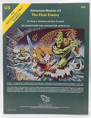 Image du vendeur pour AD&D U3 The Final Enemy VG w/highlighting mis en vente par Chris Korczak, Bookseller, IOBA