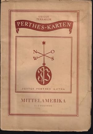 Perthes-Karten Ubique Terrarum Mittelamerika 1:4 000 000 / Südamerika Nordostblatt 1:4 000 000 / ...
