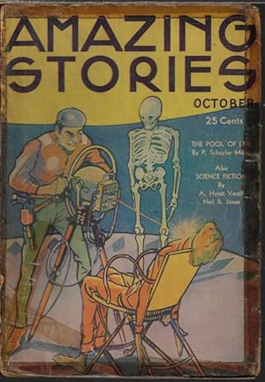 Imagen del vendedor de AMAZING Stories: October, Oct. 1934 a la venta por Books from the Crypt