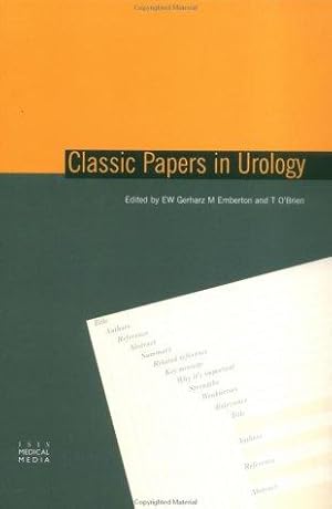 Seller image for Classic Papers in Urology for sale by WeBuyBooks