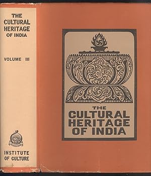 Bild des Verkufers fr The Cultural Heritage of India, Volume III: The Philosophies. zum Verkauf von Versandantiquariat Markus Schlereth