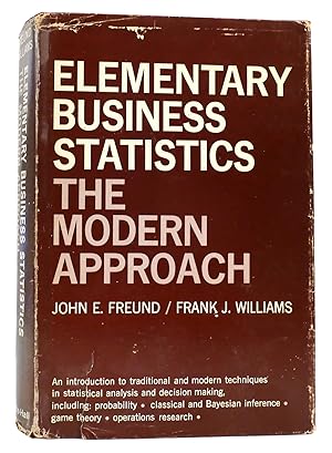 Seller image for ELEMENTARY BUSINESS STATISTICS The Modern Approach for sale by Rare Book Cellar